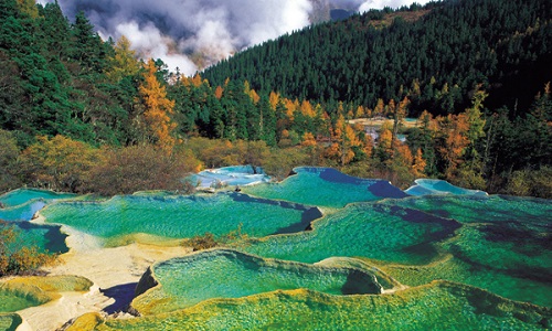 Huanglong-National-Park Huanglong-National-Park