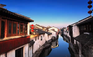 Zhouzhuang Water Town with Night Sunset Tour