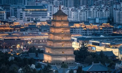 Giant-Wild-Goose-Pagoda-Xi'an Giant-Wild-Goose-Pagoda-Xi'an