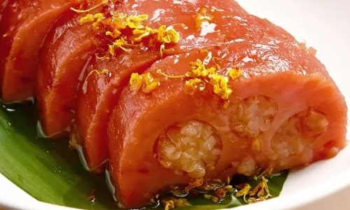 Lotus-Root-Stuffed-with-Sticky-Rice Lotus-Root-Stuffed-with-Sticky-Rice