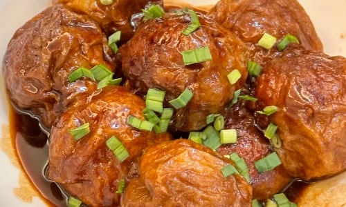 Fried-Gluten-Balls Fried-Gluten-Balls